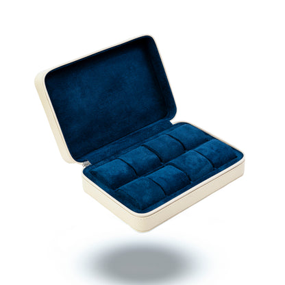 Arctic White & Midnight Blue Watch Box - 8 Watches